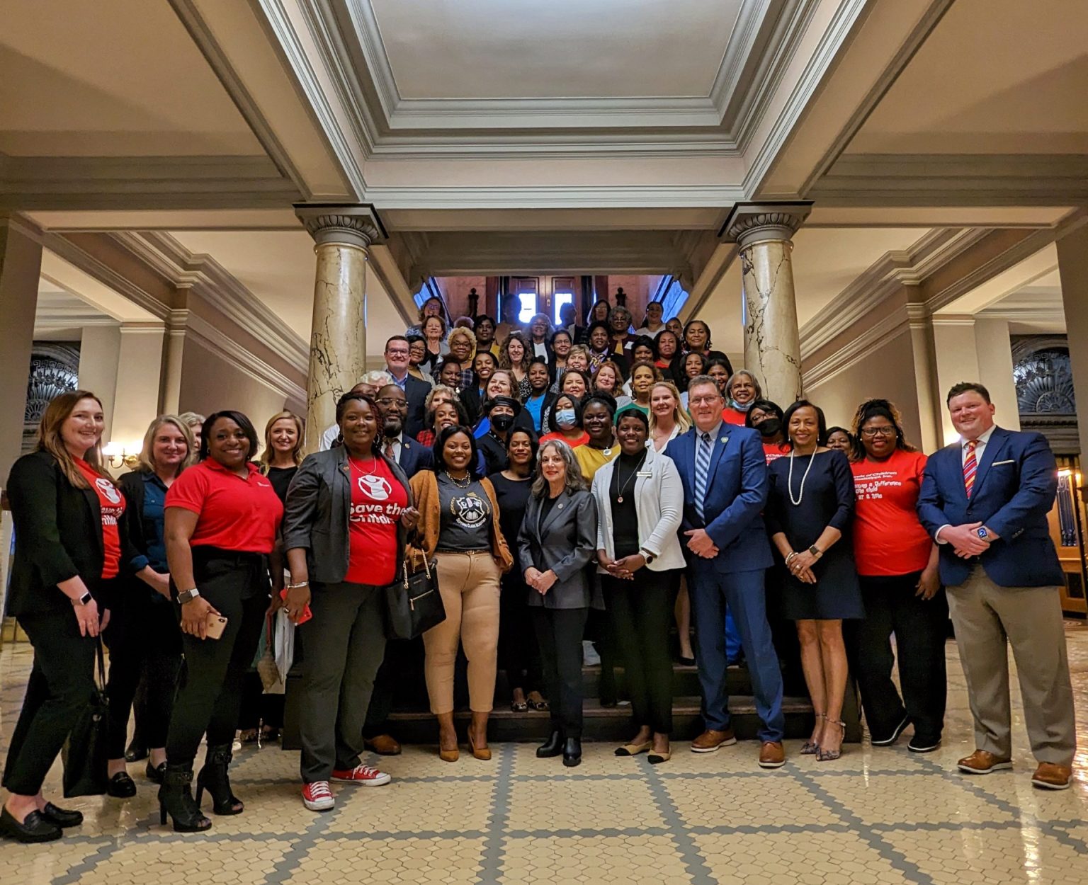 Around 80 people attended Early Childhood Capitol Day 2023